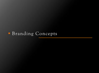 !  Branding Concepts
 