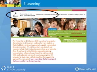E-Learning
 
