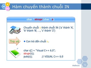 chuỗi ký tự c++ | PDF
