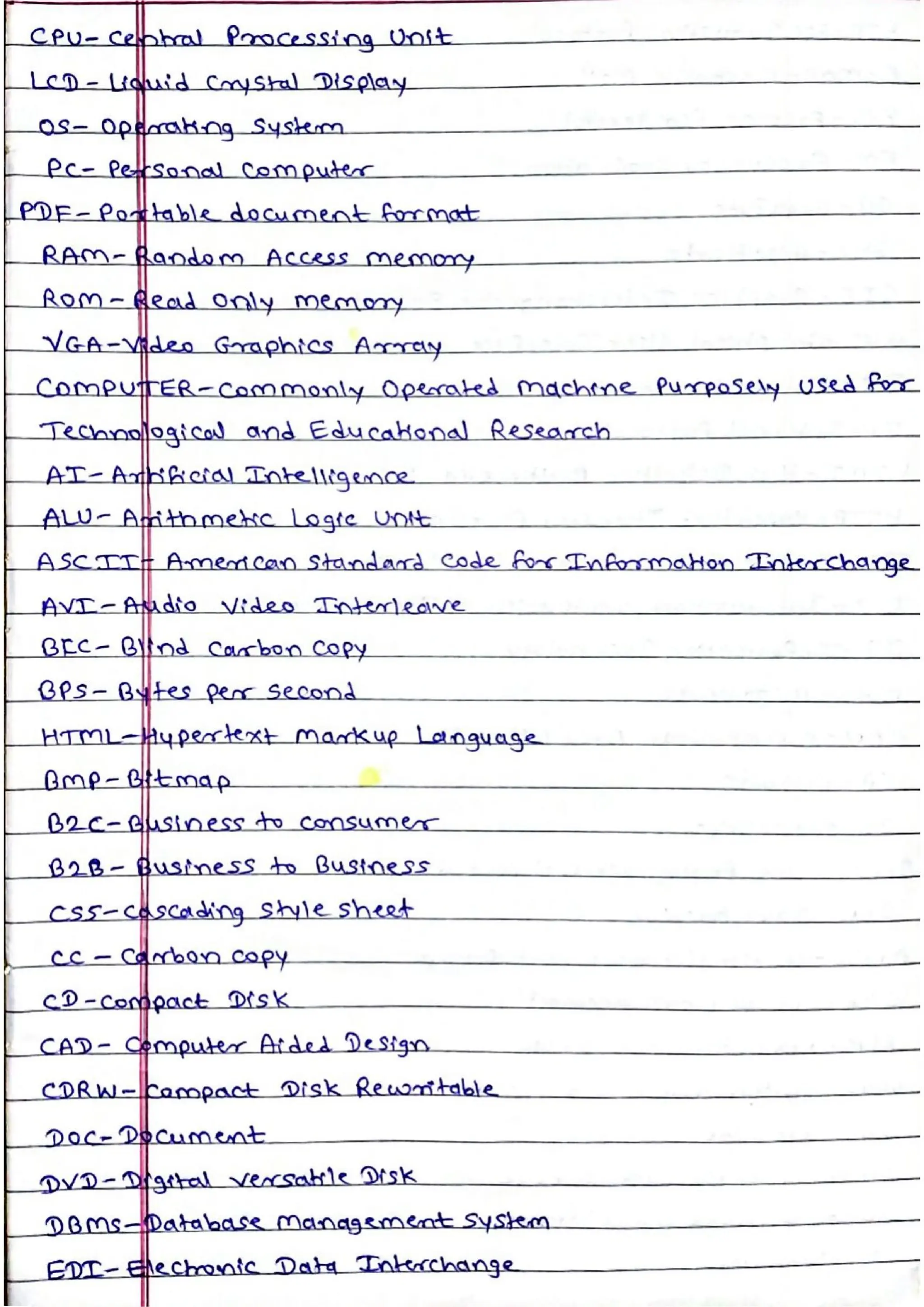 NMMC Bharati Computer Full Forms PDF nmmc-bharati-computer-full-forms-pdf