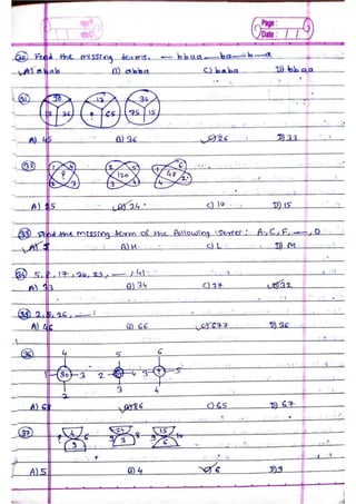 NMMC Bharati (General Aptitude Practice Questions)
