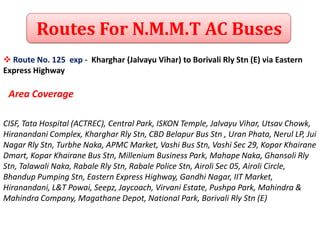 NMMTC Buses Full Bus Branding In Mumbai and Navi Mumbai | PDF