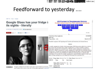 NMNT 2013




Feedforward to yesterday ....
 