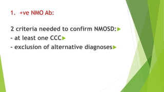neuromyelitis optica spectrum disorder Dr. Musa Atarzadeh | PPTX