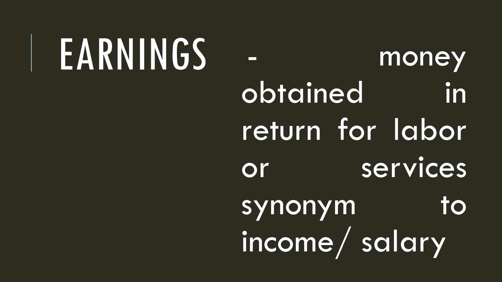 NMP-Q2-G8.Solve financial problems involving earning moneypptx | PPTX