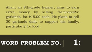 NMP-Q2-G8.Solve financial problems involving earning moneypptx | PPTX