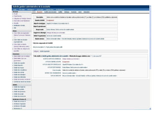 Autre exemple d’affichage
pour un axe stratégique à
déployer
 