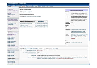 Affichage « dossier de décision »
(business case en franglais)
Visualisation graphique des résultats
d’une requête (limite d’acceptation, critère
par critère, pour les solutions
potentielles). Possibilités de pondération
ou de hiérarchisation…
 