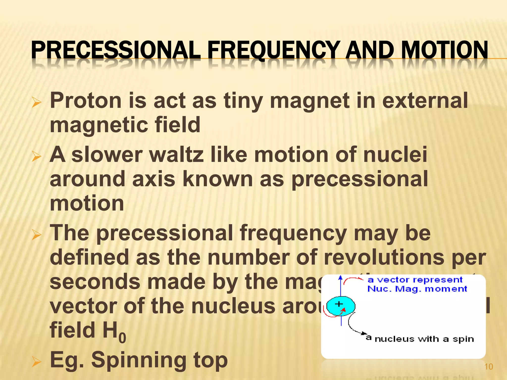 Principle and working of Nmr spectroscopy PPT