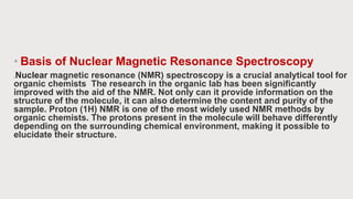 NMR spectroscopy 