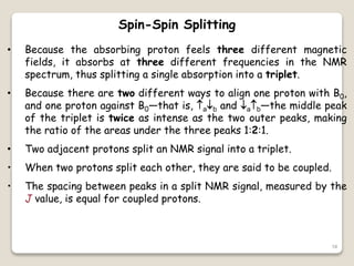 Nmr spin spin coupling | PPTX