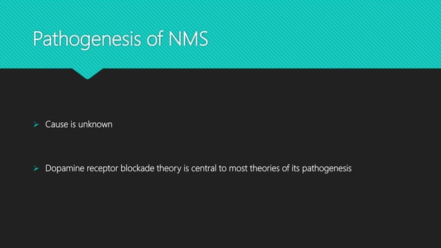 A Case of Neuroleptic Malignant Syndrome | PPT