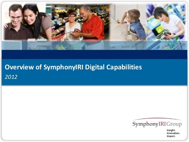 SymphonyIRI New Media Solutions Overview 2012