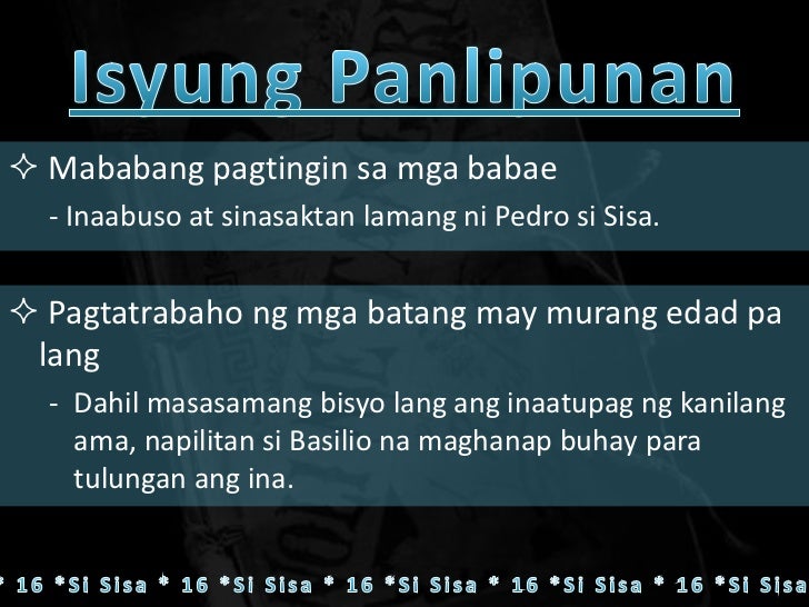 Ano Ang Isyung Panlipunan Sa Kabanata 15 Ng El Filibusterismo | isyungbabe