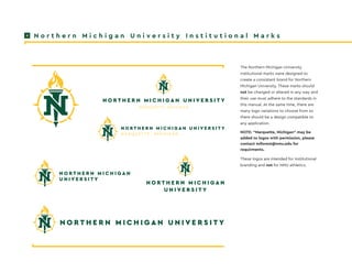 Nmu Lettering Pdf NMU Institutional Brand Standardsjjg heh | PDF