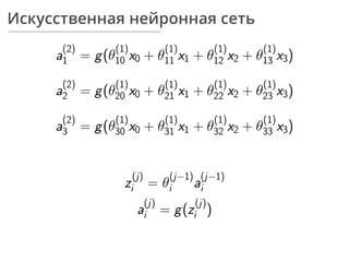 Искусственная нейронная сеть
 
