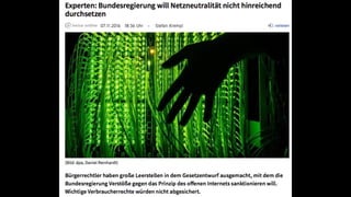 Was hat Netzneutralität mit Baden-Württemberg zu tun?