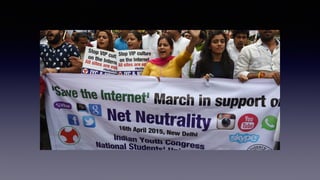 Why Net Neutrality matters for Freedom of Speech