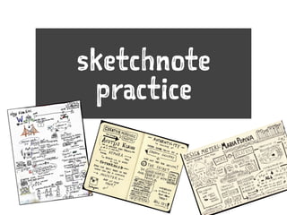 sketchnote
practice
 