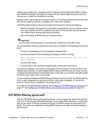 Nn47205 501 07.01-config_vla_ns_span_tree_multilinktrunking | PDF