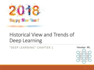 Historical View and Trends of
Deep Learning
"DEEP LEARNING“ CHAPTER 1
1
 