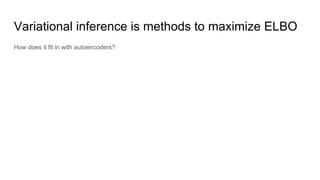 Jonathan Ronen - Variational Autoencoders tutorial | PPT
