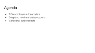 Jonathan Ronen - Variational Autoencoders tutorial | PDF