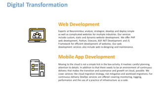 Digital Transformation Services- Our Corporate Brochure