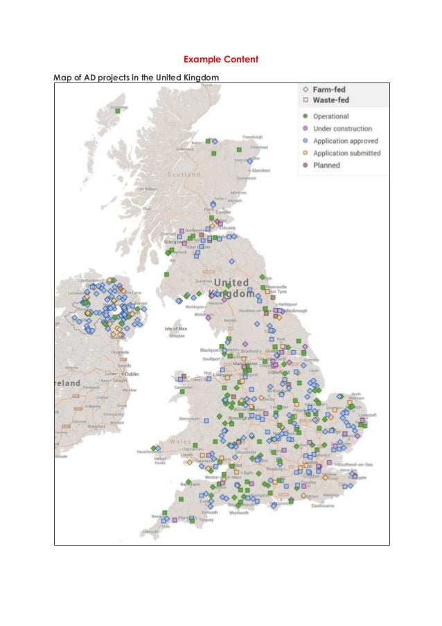 Anaerobic Digestion Deployment in the UK