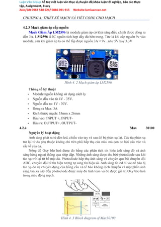 ĐỒ ÁN ỨNG DỤNG ARDUINO ĐỂ ĐO NHỊP TIM, SP02, NHIỆT ĐỘ CƠ THỂ- HIỂN THỊ ...