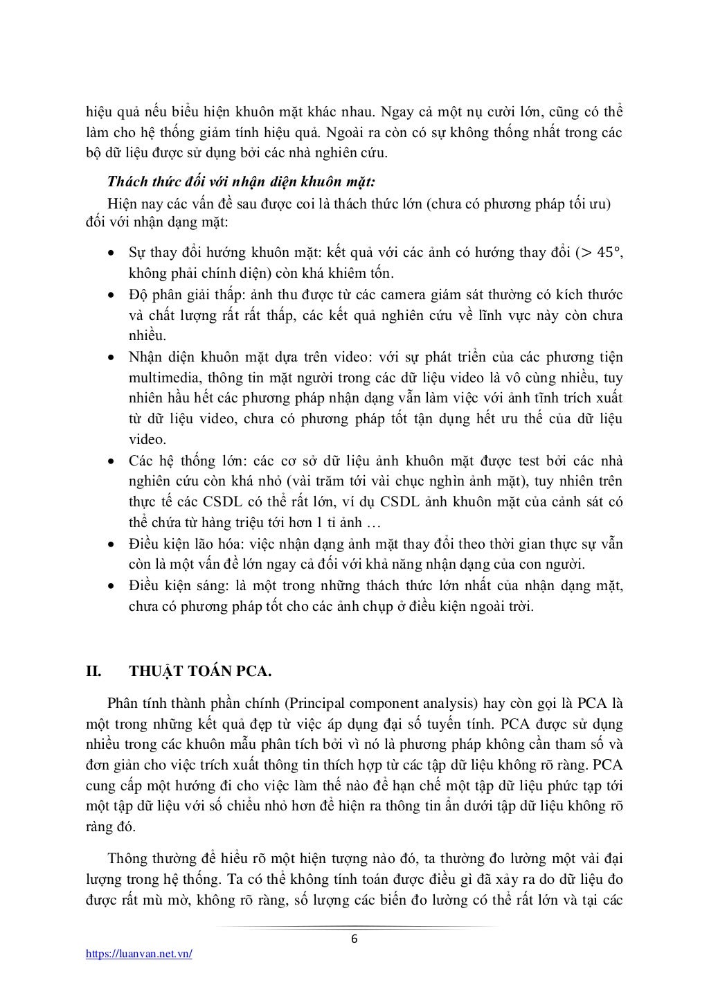 Đồ án Nhận dạng mặt người trên Matlab | PDF
