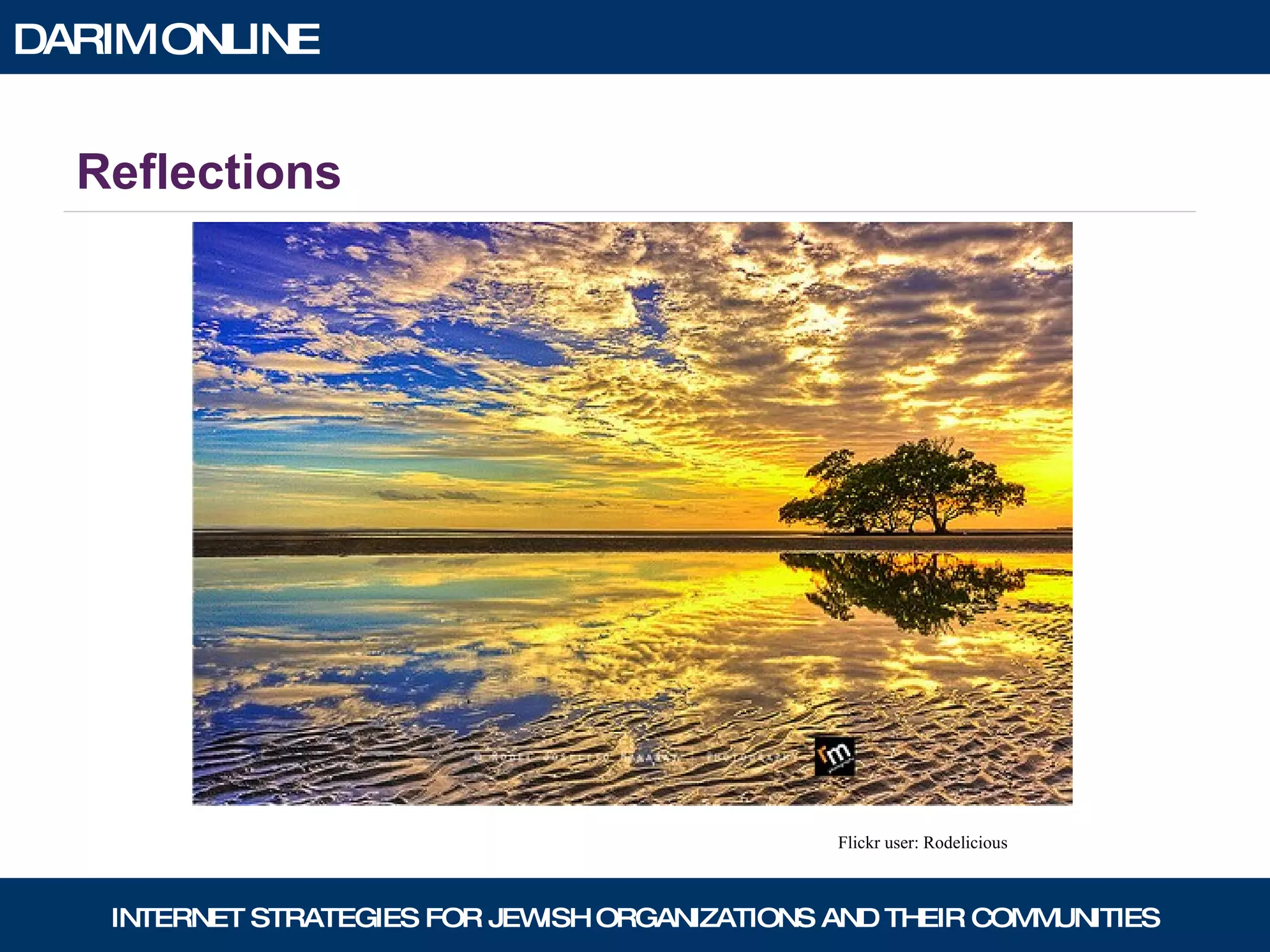 Reflections Flickr user: Rodelicious 