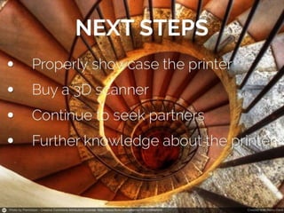 Implementation of a 3D printer in a Health Sciences Library