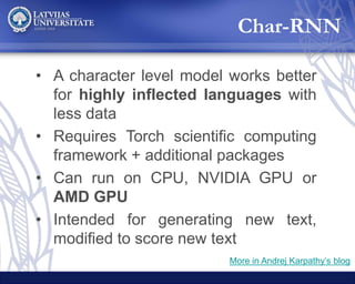  Neural Network Language Models for Candidate Scoring in Multi-System Machine Translation