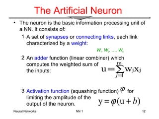 Artificial Neural Networks - ANN | PPT