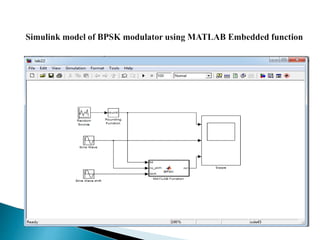 Design And Simulation of Modulation Schemes used for FPGA Based ...