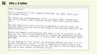 501 c 3 letter
9
 