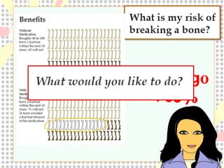 Riesgo
<10%

http://shareddecisions.mayoclinic.org/

 