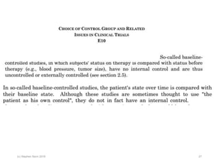 (c) Stephen Senn 2018 27
 