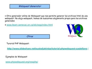 Se interesa fundamentalmente en el diseño, implementación y evaluación de ambientes de aprendizaje basados en la Red. Origen: