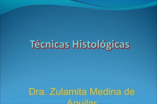 Dra. Zulamita Medina de
 