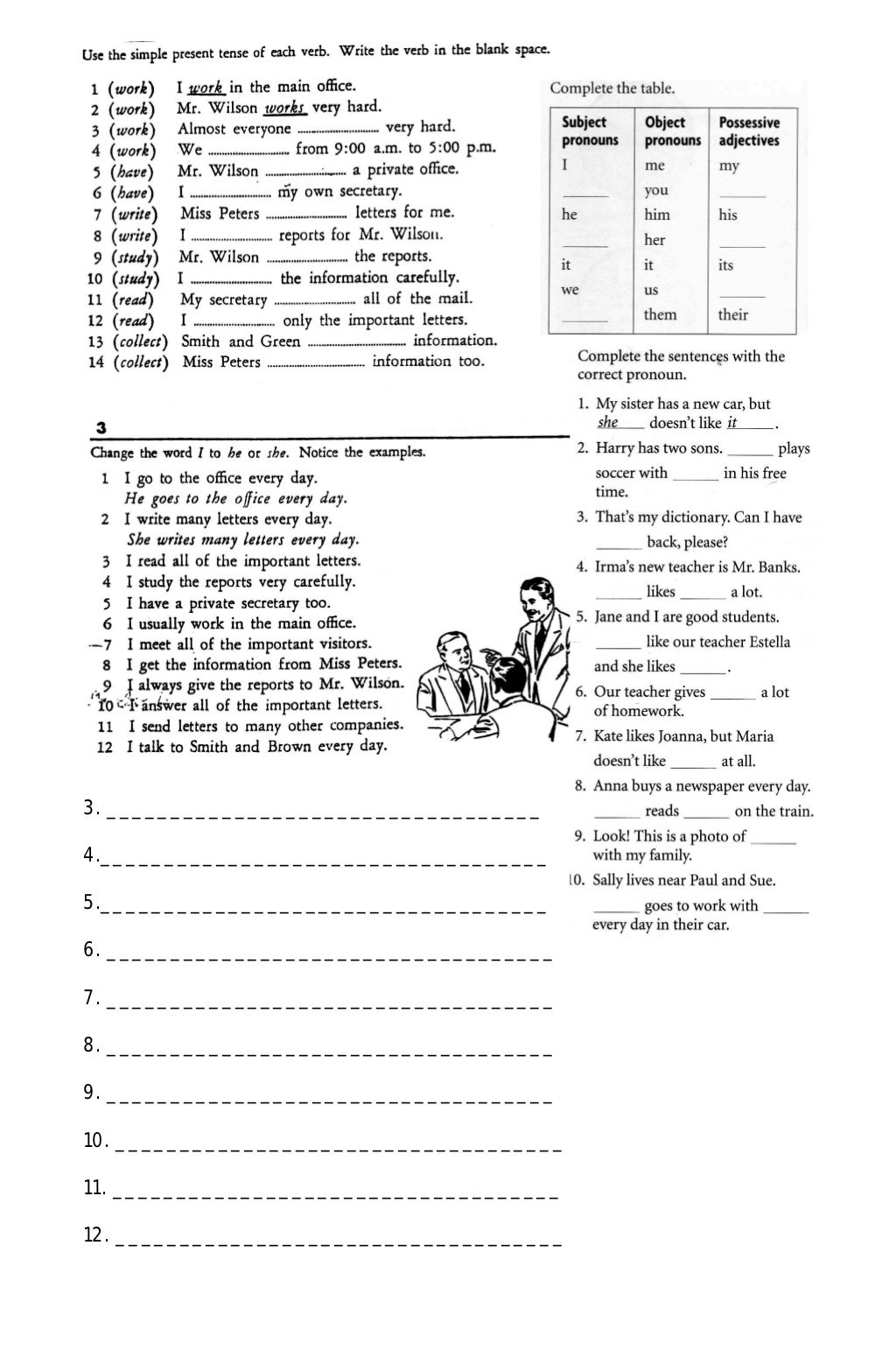 english worksheet