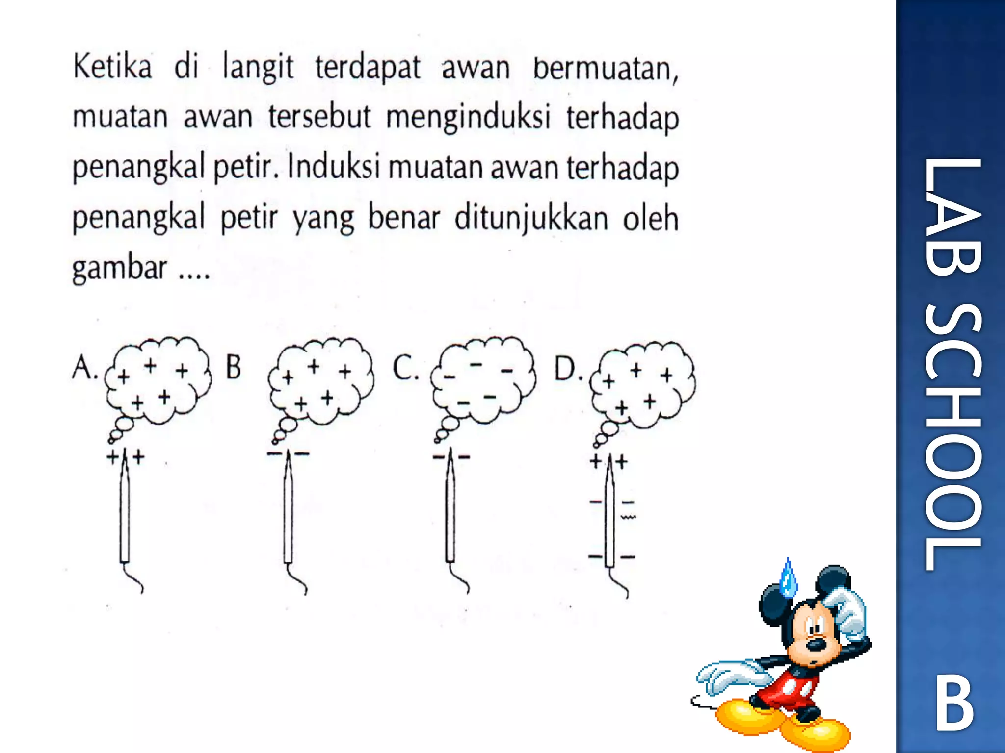 No.12 soal un 2012 fisika listrik statis