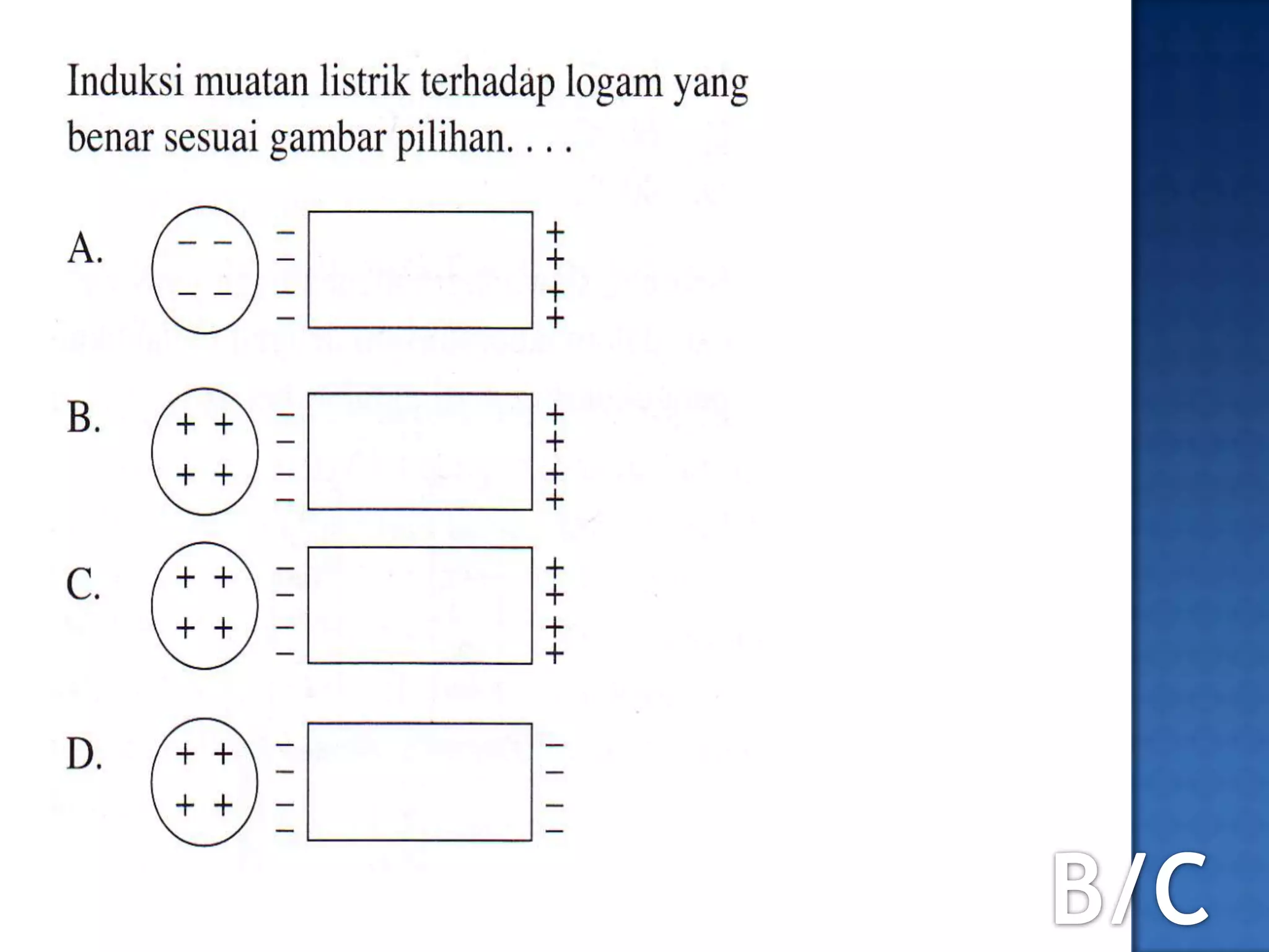 No.12 soal un 2012 fisika listrik statis
