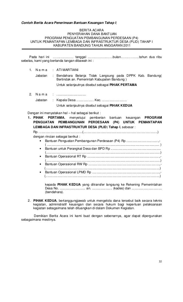 Contoh Surat Berita Acara Yang Benar - No 44 Liran 2011 contoh surat berita acara yang benar no 44 liran 2011