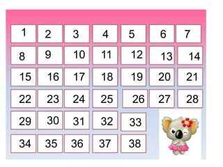 1

2

3

4

5

6

8

9

10

11

12

13

14

15

16

17

18

19

20

21

22

23

24

25

26

27

28

29

30

31

32

33

34

35

36

37

38

7

 