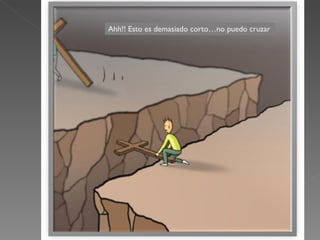 Ahh!! Esto es demasiado corto…no puedo cruzar 