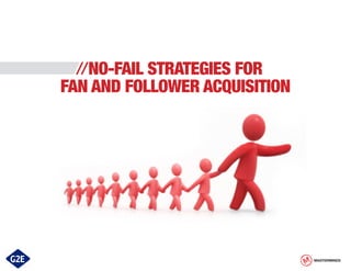 //NO-FAIL STRATEGIES FOR
FAN AND FOLLOWER ACQUISITION




                               MASTERMINDS
 