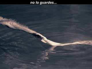 no lo guardes...  