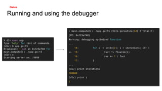 Go logging using eBPF